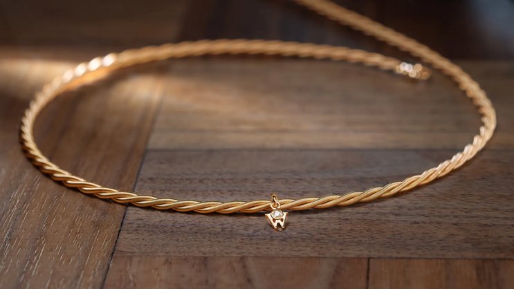 Die goldene ­Kordel, Bestseller des Hauses, wird nicht mehr hergestellt.