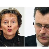 Bundesrätin Eveline Widmer-Schlumpf und Nationalbank-Präsident Philipp Hildebrand.