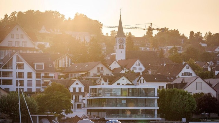Viele träumen vom Eigenheim: Häuser in Rüschlikon ZH.
