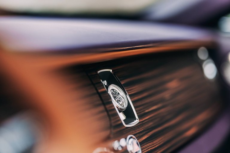 Eingebaut Uhr von Vacheron Constantin im «Amethyst Droptail»: Natürlich ein Einzelstück.