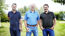 Die Kamprad-Brüder sind noch verschwiegener als ihr Vater: Jonas, Peter und Mathias Kamprad (v.l.).