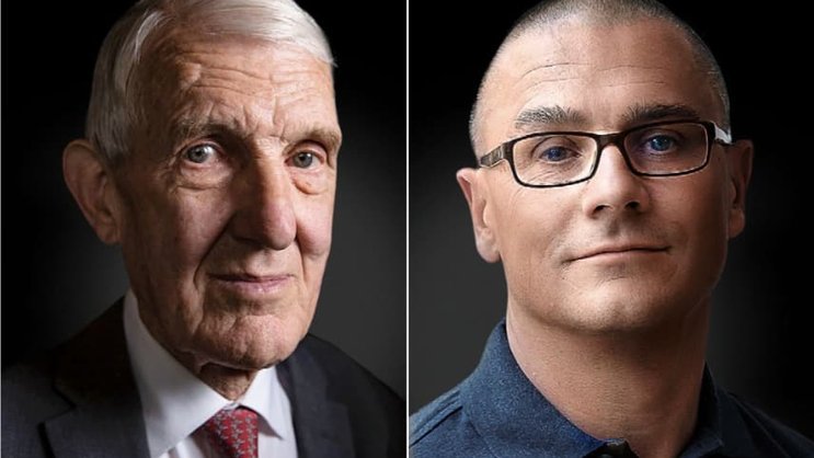 Aktive Aktionäre: Max Rössler (l.) ist seit Jahrzehnten bei Implenia engagiert. Gregor Greber hat die Tiefkurse der Implenia-Aktie zum Einstieg genutzt und will nun Druck auf das Management aufbauen.