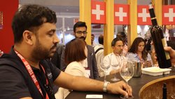 An der ProWein in Mumbai im letzten Herbst wurden 54 Schweizer Weine präsentiert – und fanden Gefallen.