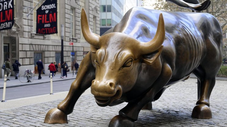 Bulle vor der New Yorker Börse: Der Bär ist sein Gegenspieler.