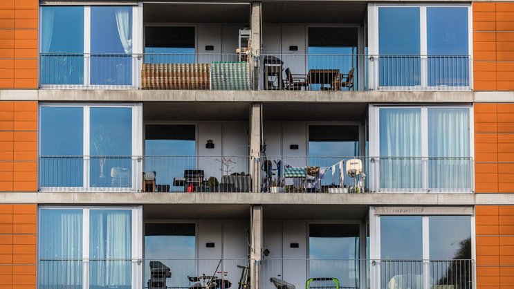 Neubau in Zürich-Oerlikon.