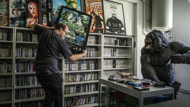 Patrick Wartenweiler besitzt rund 38'000 Games, deren Wert er auf 1,5 bis 2 Millionen Franken schätzt.