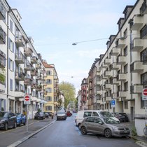 Der Schweizer Wohnungsmarkt zeigt eine zunehmende Lücke bei den Mietpreisen. Im Bild: Wohnblöcke in Zürich.