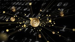 Eine Bitcoin-Illustration (2024).