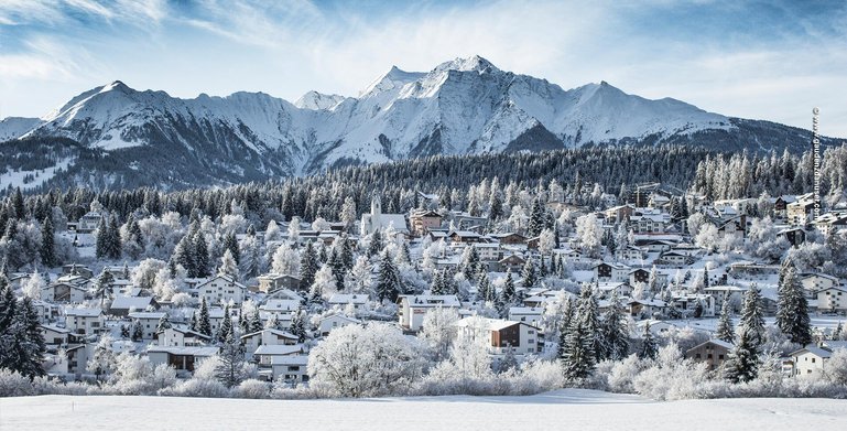 Panoramaweg in Flims.