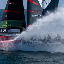SailGP stellt die Hightech-Katamarane her, mit denen die Teams zum Rennen antreten. 