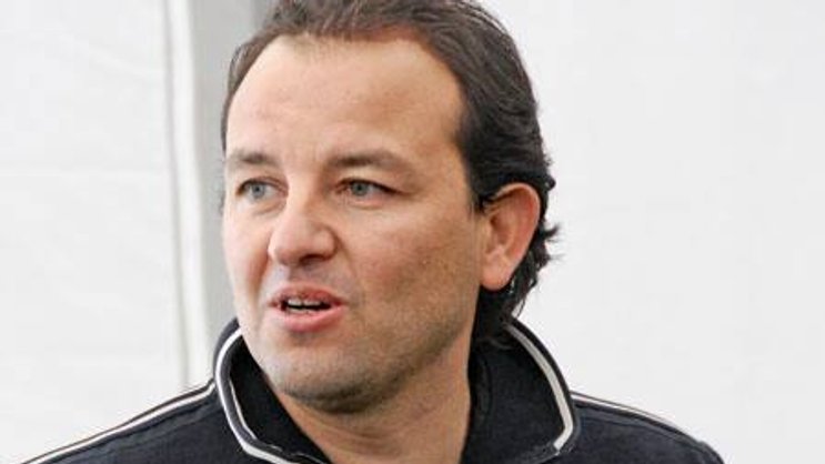 Aufgetaucht, wenn auch nicht für jeden Kunden: Riccardo Santoro, Lieblingsgaragist vieler Autofans.