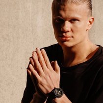 UNIKAT AM HANDGELENK ManCity-Stürmer Erling Haaland mit seiner Micromilspec.