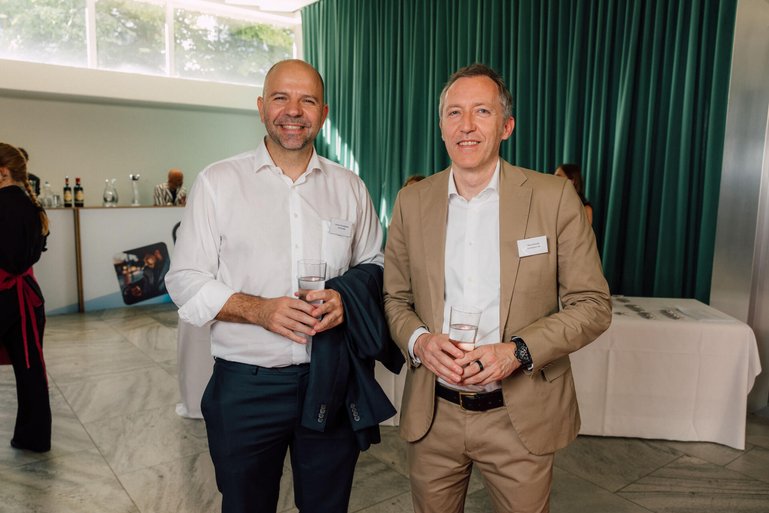 Christos Triantafyllidis, Cornèrtrader; Rene Schmidli, Seedsquare Ltd.