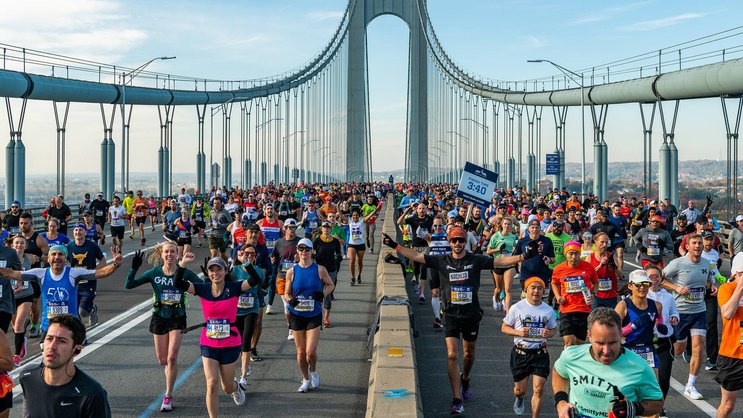 Offizielle Zeitnehmerin am New York Marathon: Norqain.