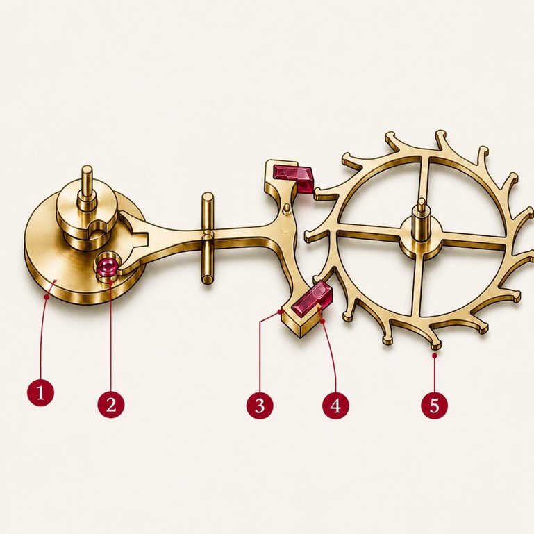 Die Hemmung: Geschichte und Entwicklung des Herzstücks der
mechanischen Uhr