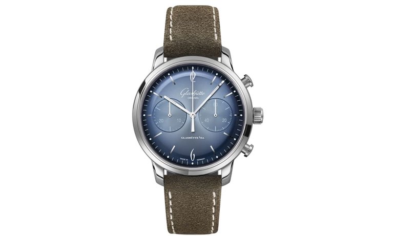 Die neue Sixties (Automatik 39 mm, Chronograph 42 mm).