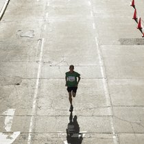 Auch beim Marathon kommt es final auf die psychische Stärke der Läufer an.