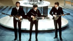 Protestierten im Song «Taxman»  gegen hohe Steuern: die Beatles live in der CBS-TV-Sendung «Ed Sullivan Show» in New York am 9. Februar 1964.