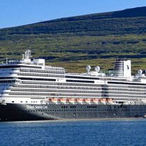 Das Kreuzfahrtschiff «Koningsdam» der niederländischen Holland America Lijn.