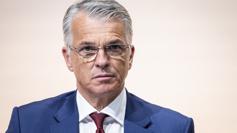 UBS-CEO Sergio Ermotti: Die Aktien der Schweizer Grossbank sind derzeit unter Druck.