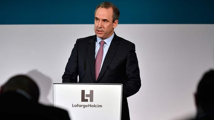 Eric Olsen: Der erste Chef des fusionierten Zementriesen LafargeHolcim. Keystone