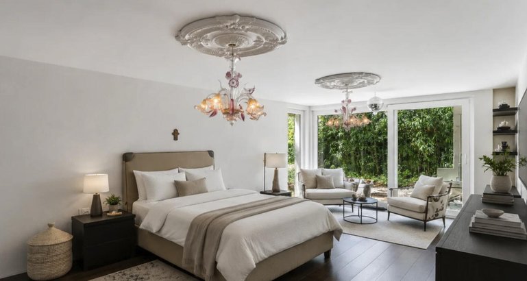 Die Villa hat eine Wohnfläche von 400 Quadratmetern.