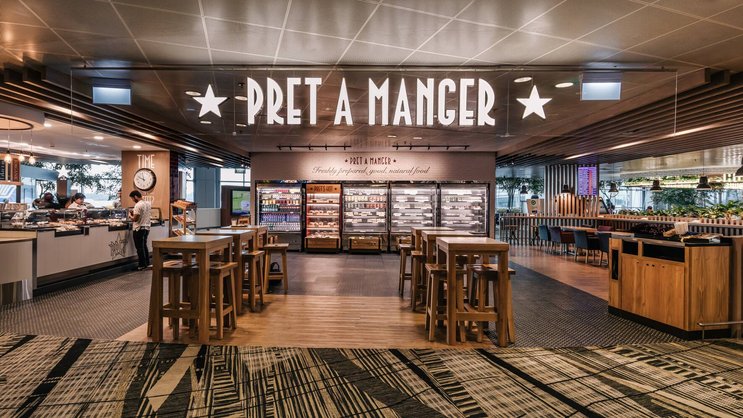 Pret A Manger: In der Schweiz wurde das Logo geschützt. PR