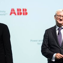Die ABB-Lenker: Ulrich Spiesshofer und Peter Voser (v.l.). Keystone