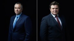 Marcel Erni (l.) und Alfred Gantner: Die Gründungspartner treten ins zweite Glied zurück.Gerry Nitsch