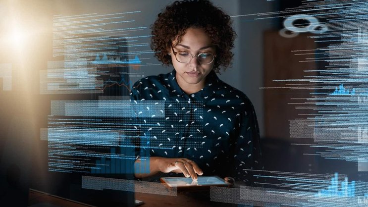 E-Mails, Analysen, Berichte – alles geht schneller und effizienter. In den Unternehmens- und Wirtschaftsdaten sieht man aber nichts davon.