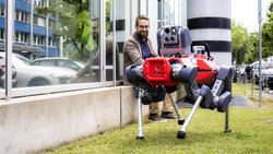 Das Start-up Anybotics, im Bild Co-Founder und CEO Péter Fankhauser, bekam 60 Millionen Dollar für seine US-Expansion.