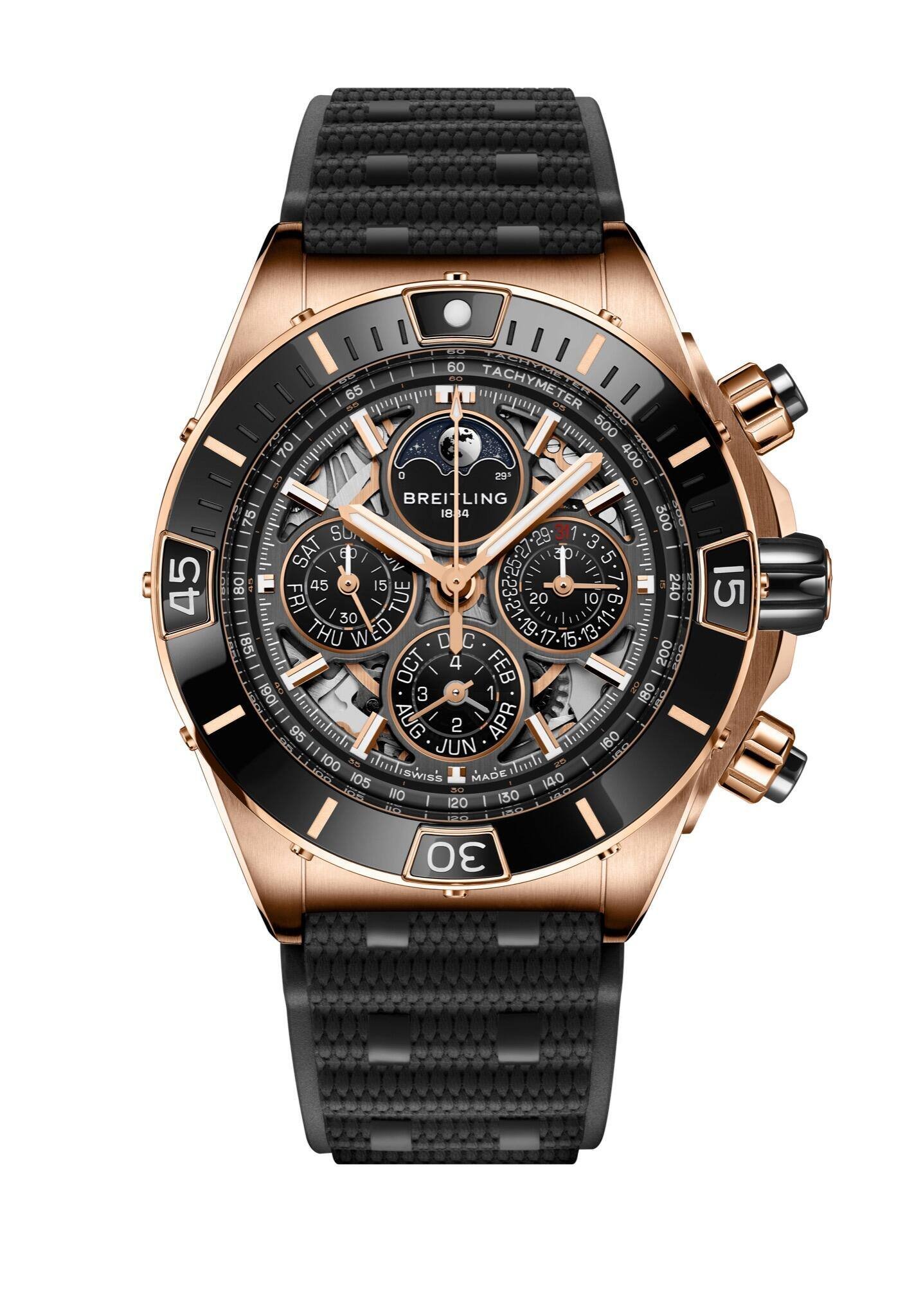 Breitling Super Chronomat B19 44 Perpetual Calendar 140th Anniversary_Ref. RB19301A1G1S1_RGB