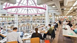 Denkfabrik HSG: die Universitätsbibliothek.