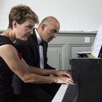 Musikalische Politiker: Bundespräsidentin Simonetta Sommaruga (im Bild mit Alain Berset) ist ausgebildete Konzertpianistin.