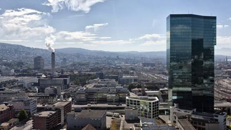 Noch das höchste Gebäude der Schweiz: der Prime Tower. (Bild: Keystone)