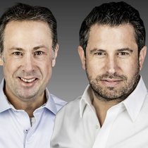 Die GenTwo-Gründer Philippe Naegeli (rechts) und Patrick Löpfe arbeiten im Hintergrund für fast 270 Finanzintermediäre.