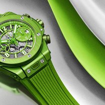 Knallgrün und limitiert: Die Big Bang Unico Nespresso Origin von Hublot