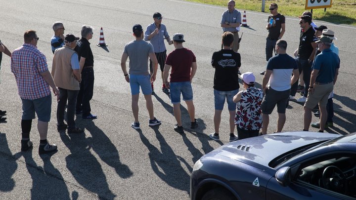 Fahrtraining in Balocco