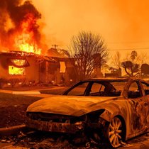 Los Angeles: Den Bränden im Frühjahr dieses Jahres sind nach Schätzungen versicherte Werte von fast 40 Milliarden US-Dollar zum Opfer gefallen.