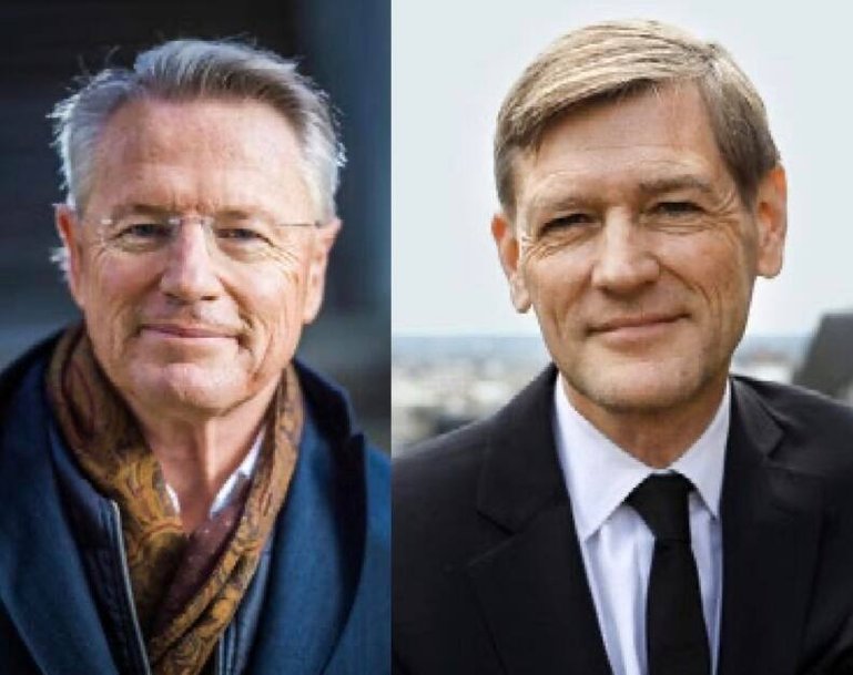 ABWARTEN Kein gutes Timing für IPOs finden Björn Rosengren (ABB, l.) und Flemming Ørnskov (Galderma).