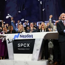 Riesen Jubel an der Nasdaq-Börse in New York.