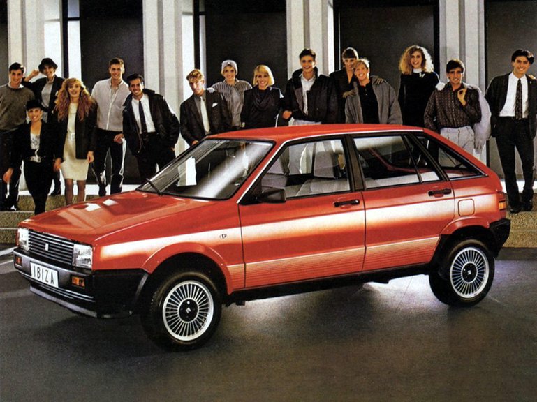 Mit dem Ibiza kam der erste eigenständige Seat erst 1984.