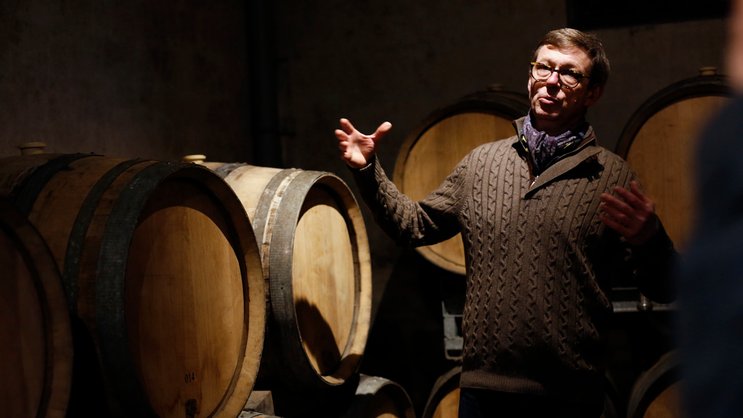 Winzer Frederic Berthelot aus der Champagne: Im Gegensatz zu Anlegern hat er wenig Chancen, sich auf die Brexit-Risiken einzustellen.
