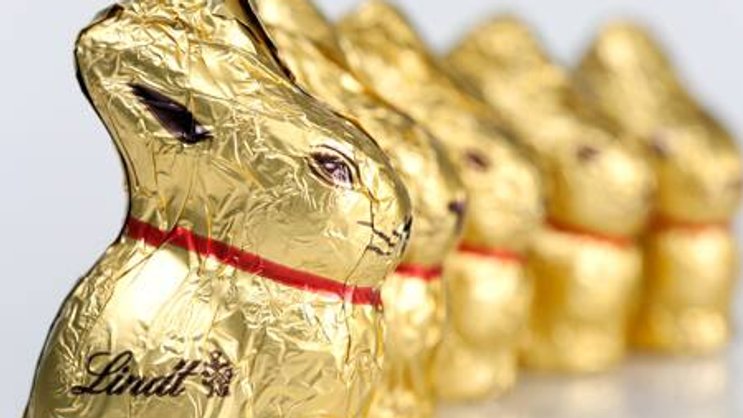 Das Original: Goldhasen von Lindt & Sprüngli (Bild: Keystone)