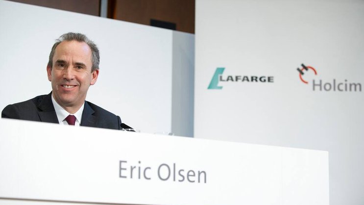 Eric Olsen: Seine Ernennung zum CEO von Lafarge/Holcim trieb die Holcim-Aktie.Keystone
