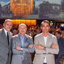 Antoine Pin, Georges Kern und Edouard Meylan (v.l.)