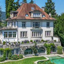 Die Villa Kehl liegt in einem noblen Quartier in Zürich-Wollishofen.