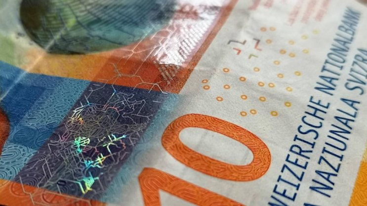 Eine 10er-Note.