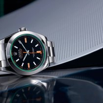Die Rolex-Sportuhr Milgauss mit schwarzem Zifferblatt war das erste Modell der Genfer Marke, das auf dem Secondhand-Markt billiger zu haben war als bei den offiziellen Händlern zum empfohlenen Verkaufspreis.