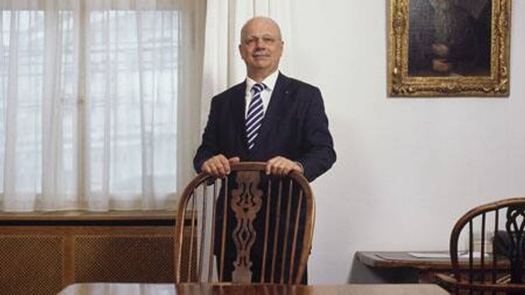 Räumt den Sessel: Konrad Hummler führte die älteste Bank der Schweiz ins Aus. (Bild: Keystone)